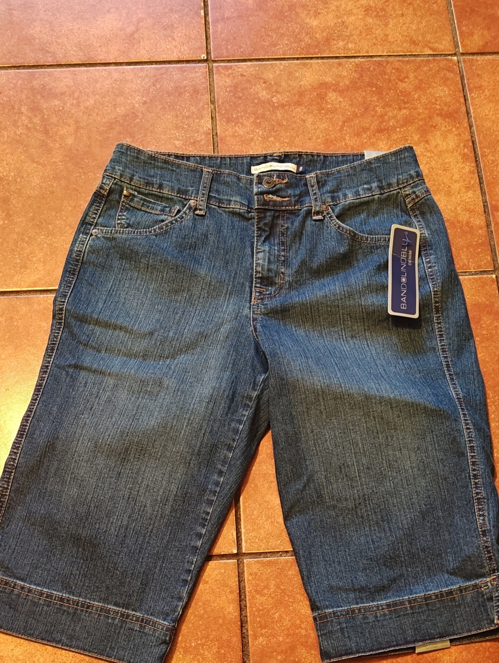 Bandolino Women's Dark Blue Denim Jeans